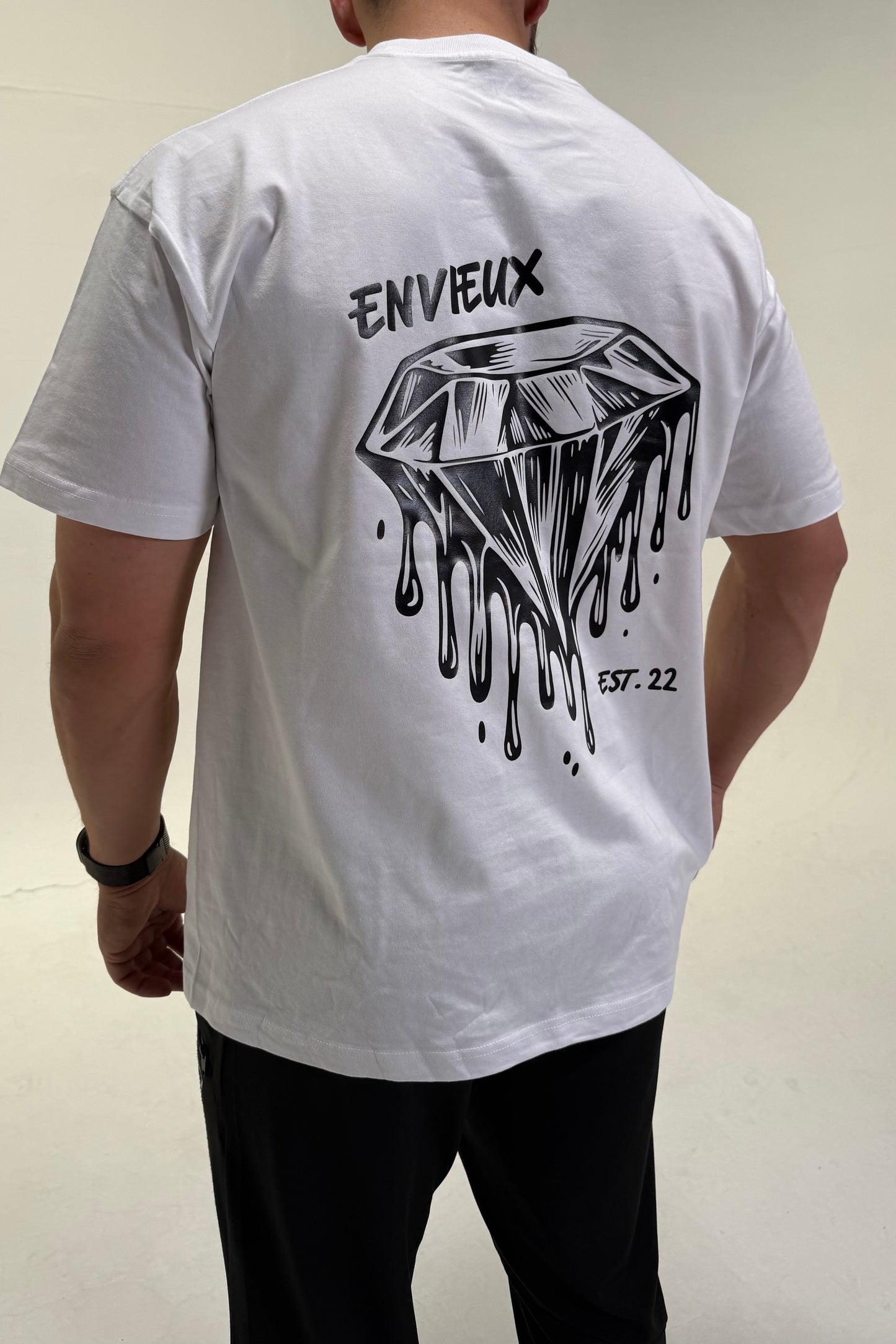 Drip Diamond Oversized Tee