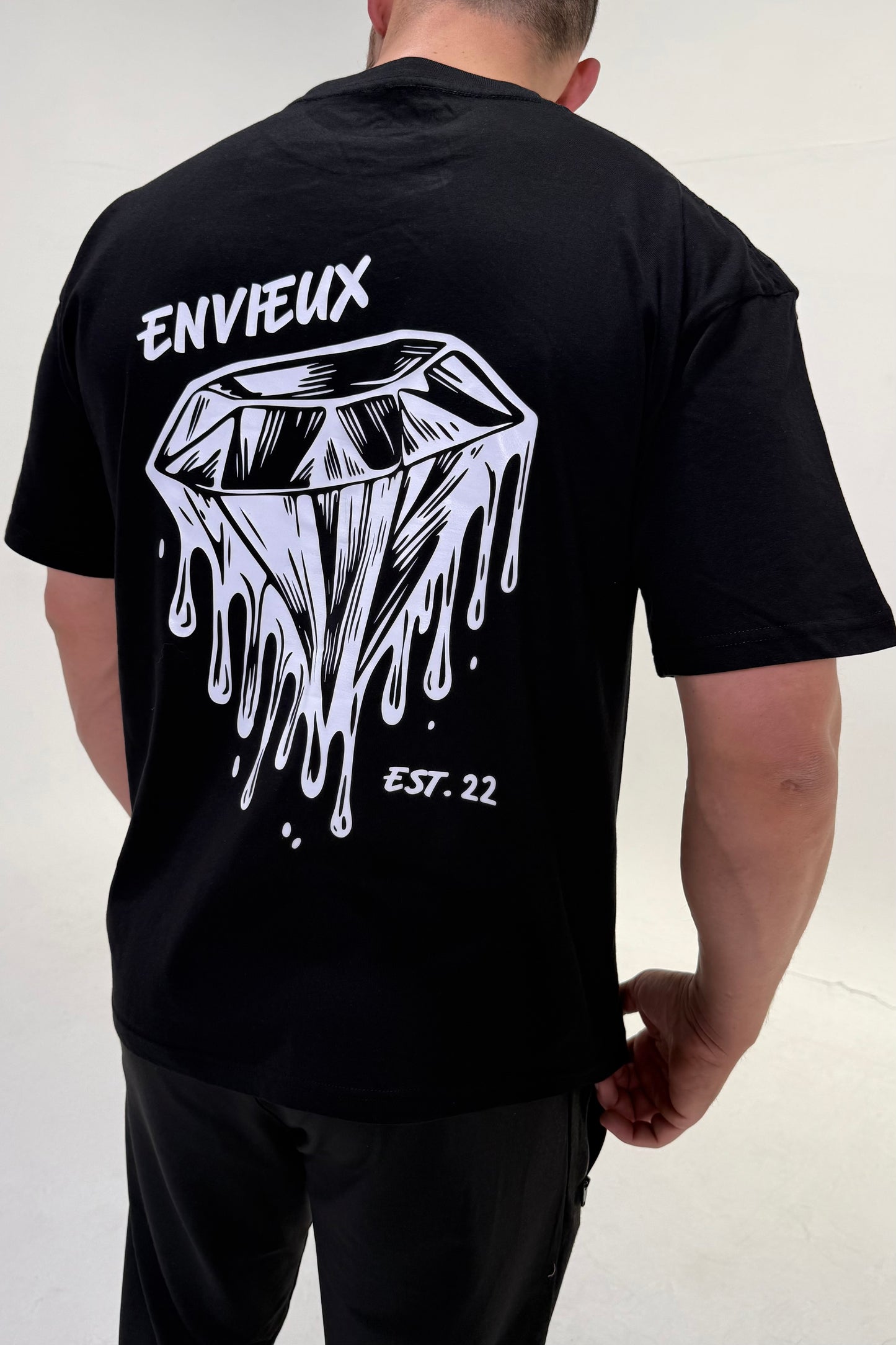 Drip Diamond Oversized Tee